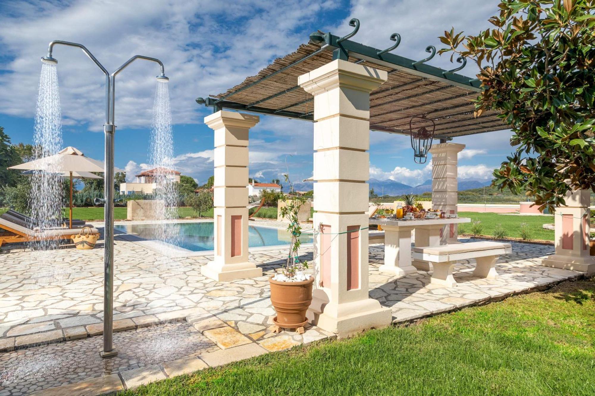 Villa Rose Corfu Almiros Beach Exterior foto